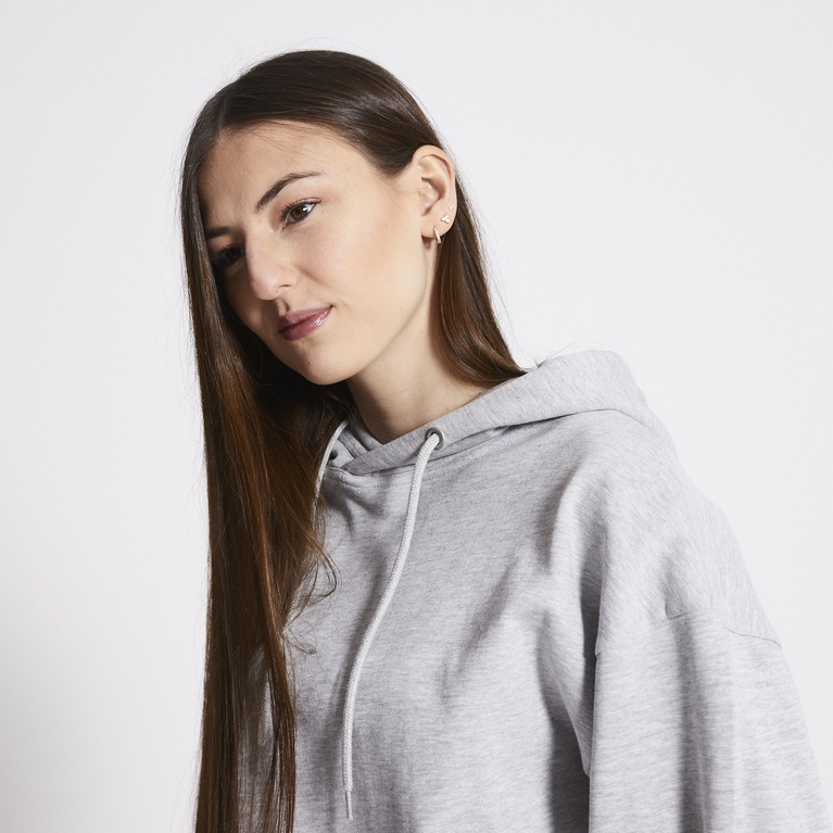 Hoodie  Grey Melange 2